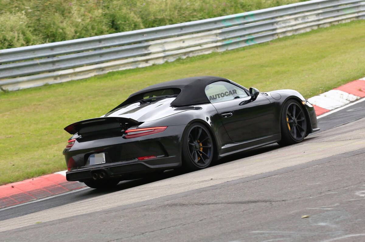 Next Porsche 911 Speedster to get hardcore GT3 running gear