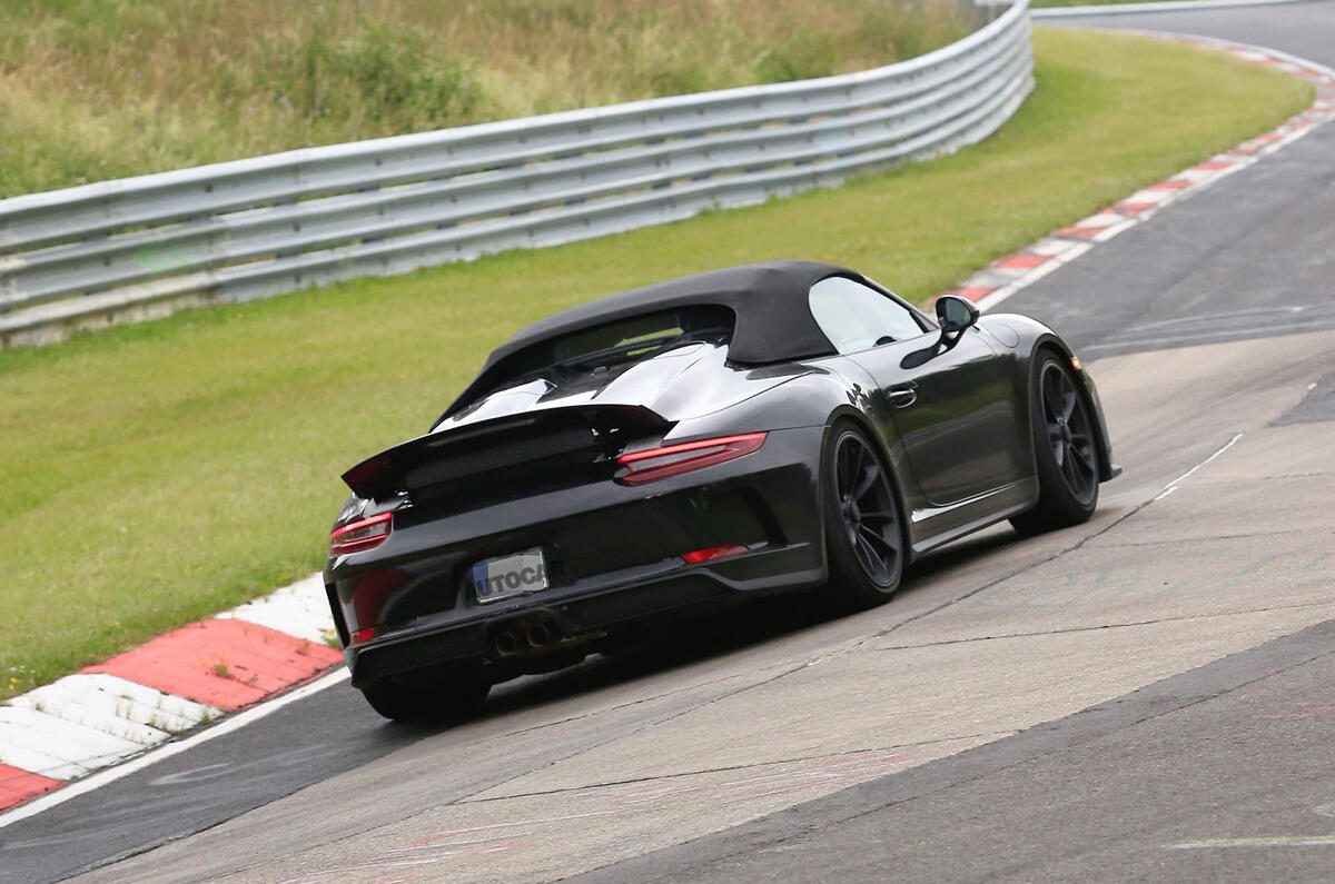 Next Porsche 911 Speedster to get hardcore GT3 running gear