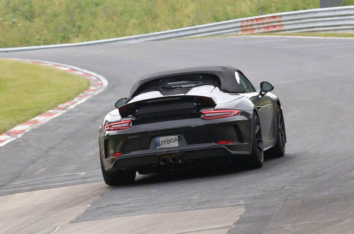 Next Porsche 911 Speedster to get hardcore GT3 running gear