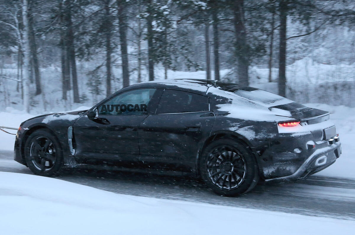 Porsche Taycan E due with level four autonomy and 15min fast-charging