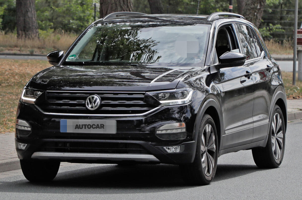 2019 Volkswagen T-Cross: design details shown as prototype sheds camouflage
