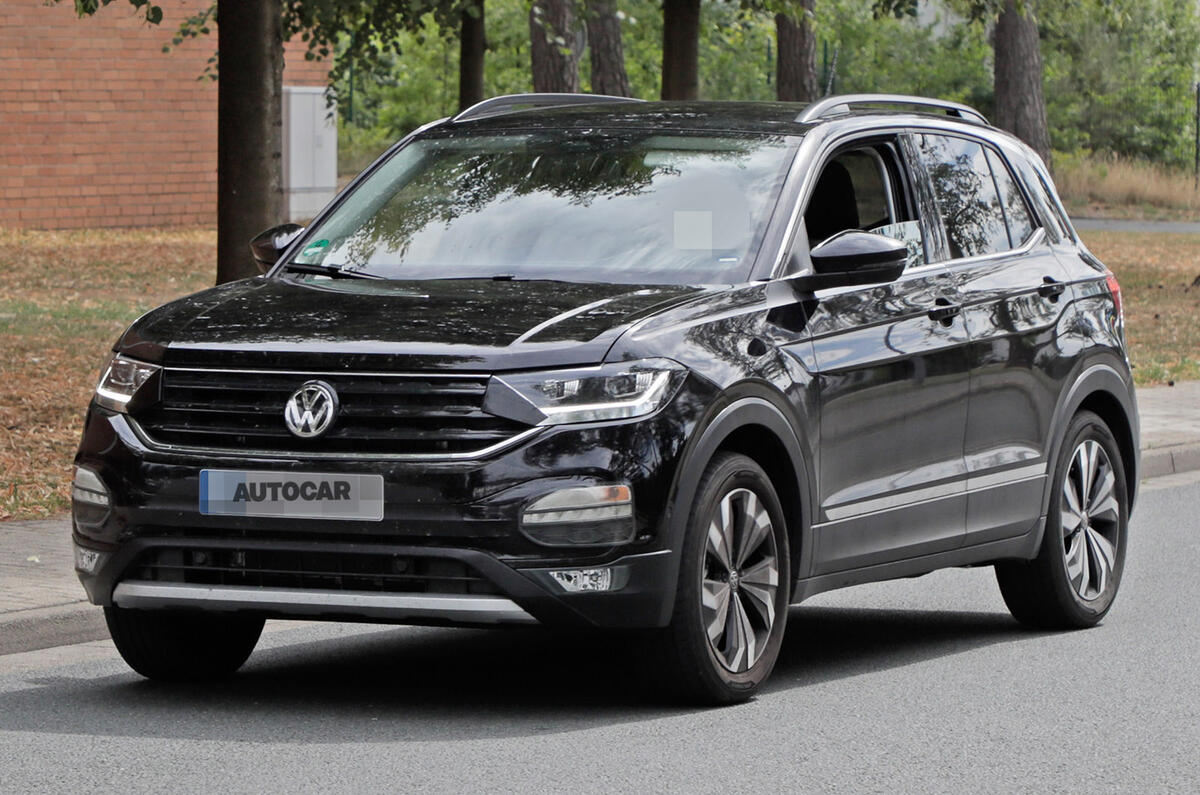 2019 Volkswagen T-Cross: design details shown as prototype sheds camouflage