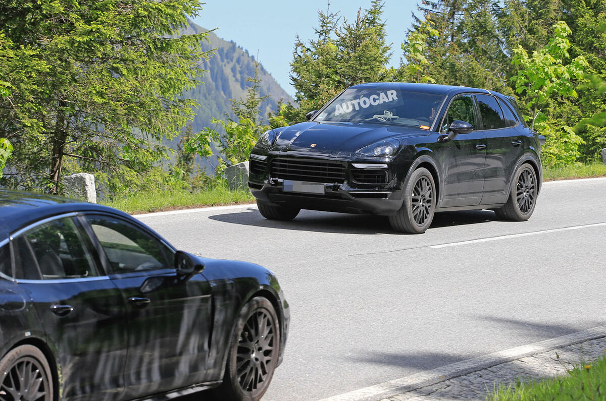 Porsche Cayenne prototype