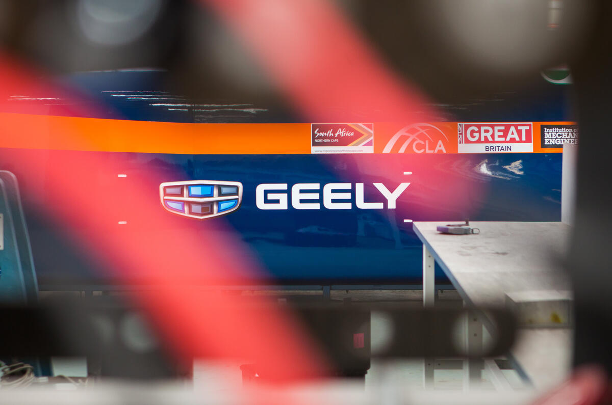 Bloodhound SSC and Geely