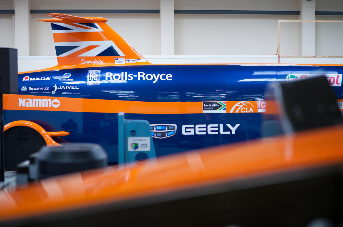 Bloodhound SSC and Geely