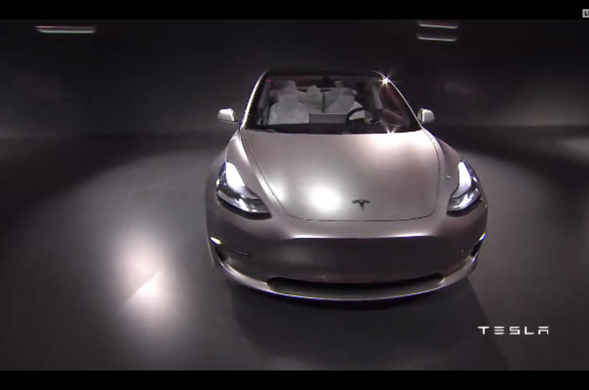 Tesla Model 3 reveal pics