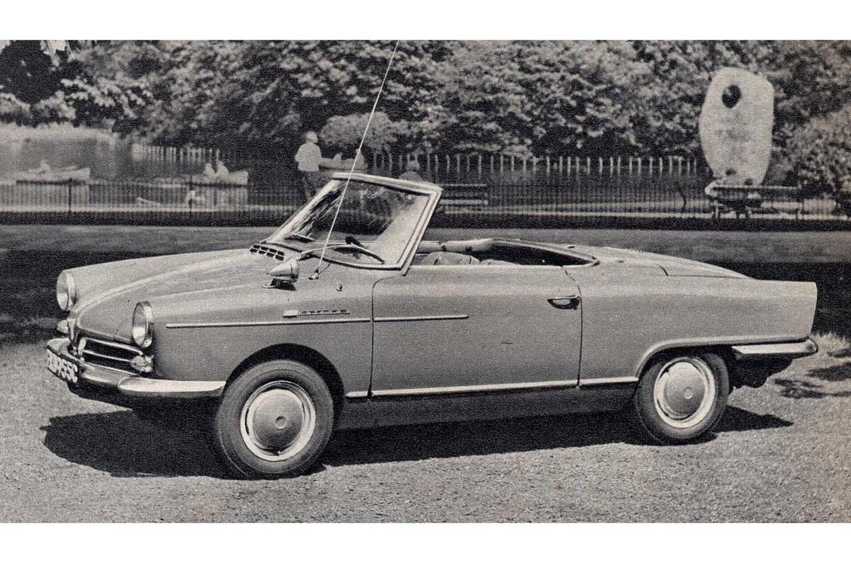 1965 NSU Wankel Spider Autocar road test