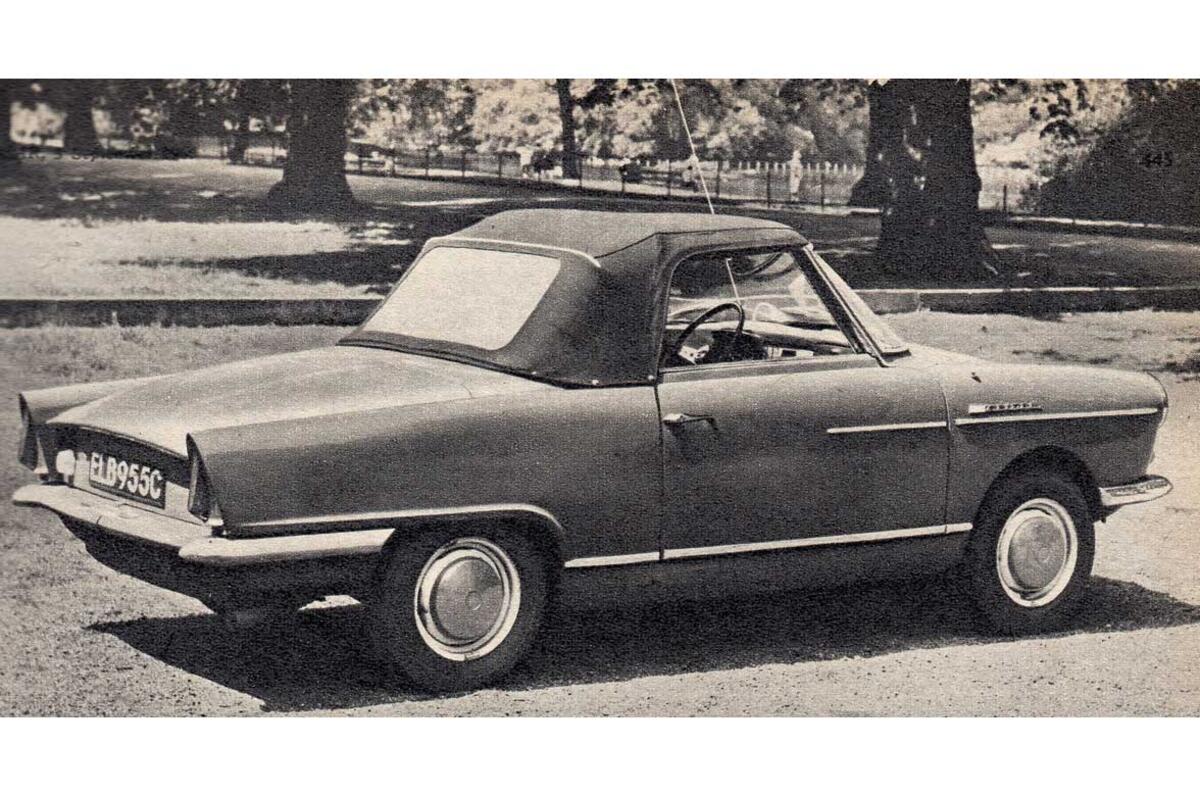 1965 NSU Wankel Spider Autocar road test