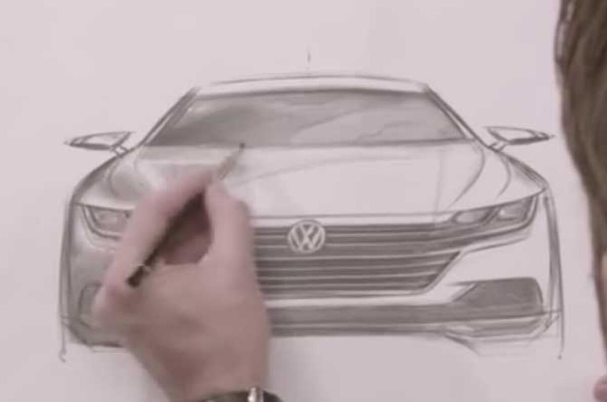 New Volkswagen Arteon - CC replacement shown for first time