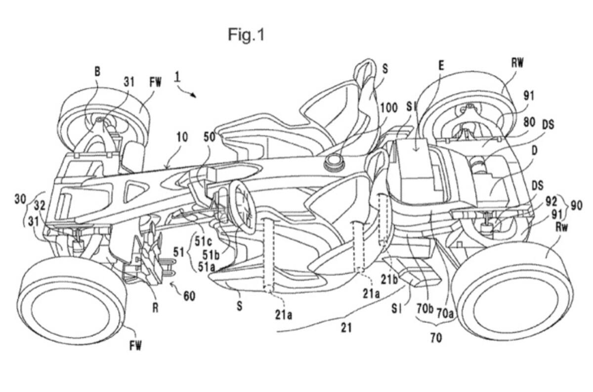 Honda files patent for electric Ariel Atom rival