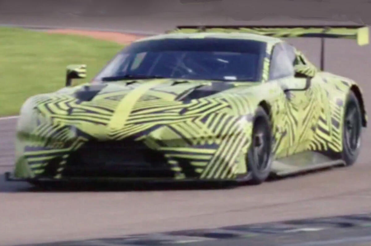 2018 Aston Martin Vantage GTE to mount Le Mans assault