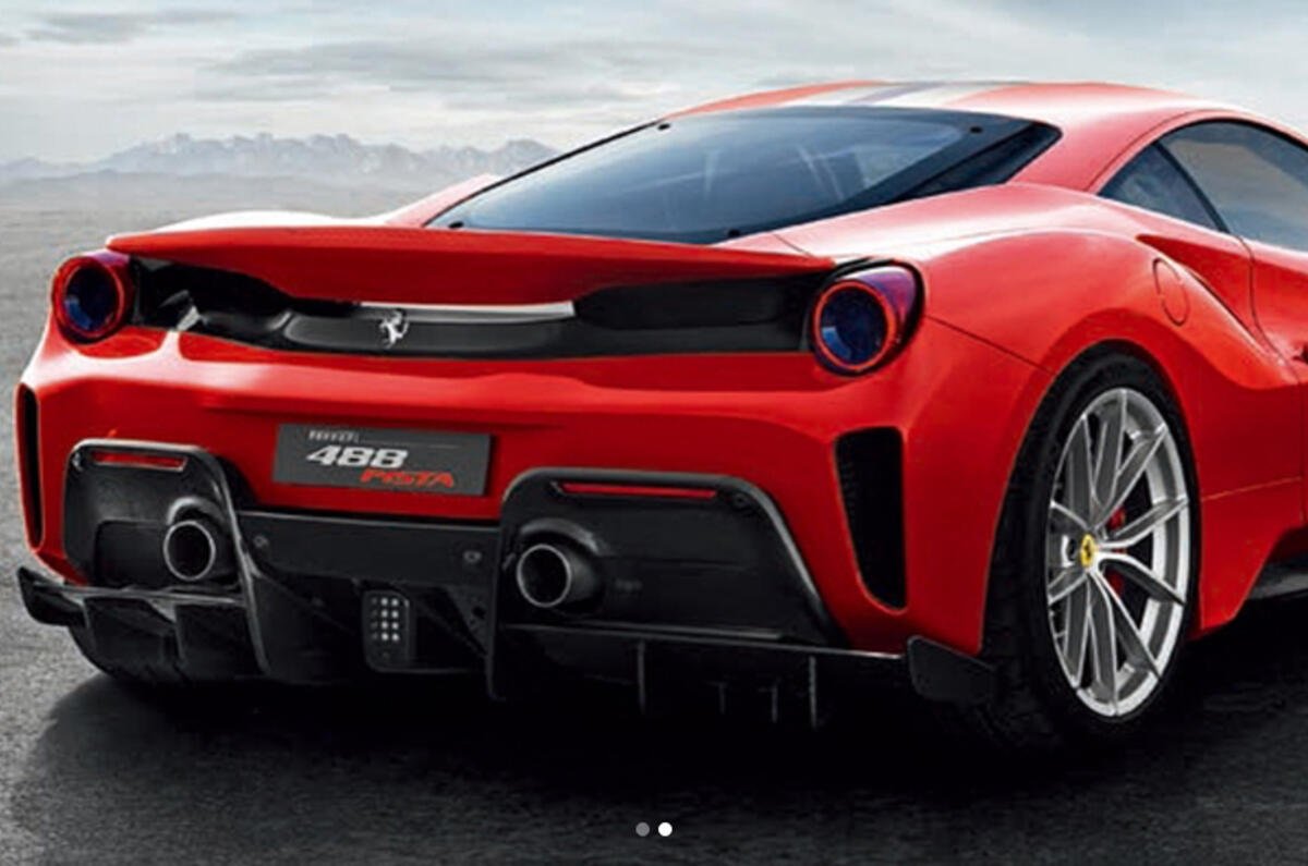 Ferrari 488 Pista: leaked images of 700bhp GT2 RS show new name