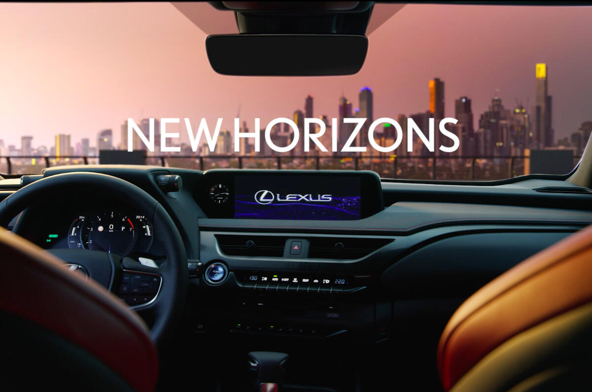 Lexus UX crossover reveal shows aggressive design and new infotainment