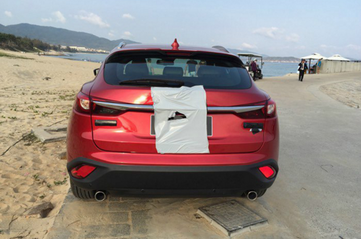 Mazda CX-4 spied