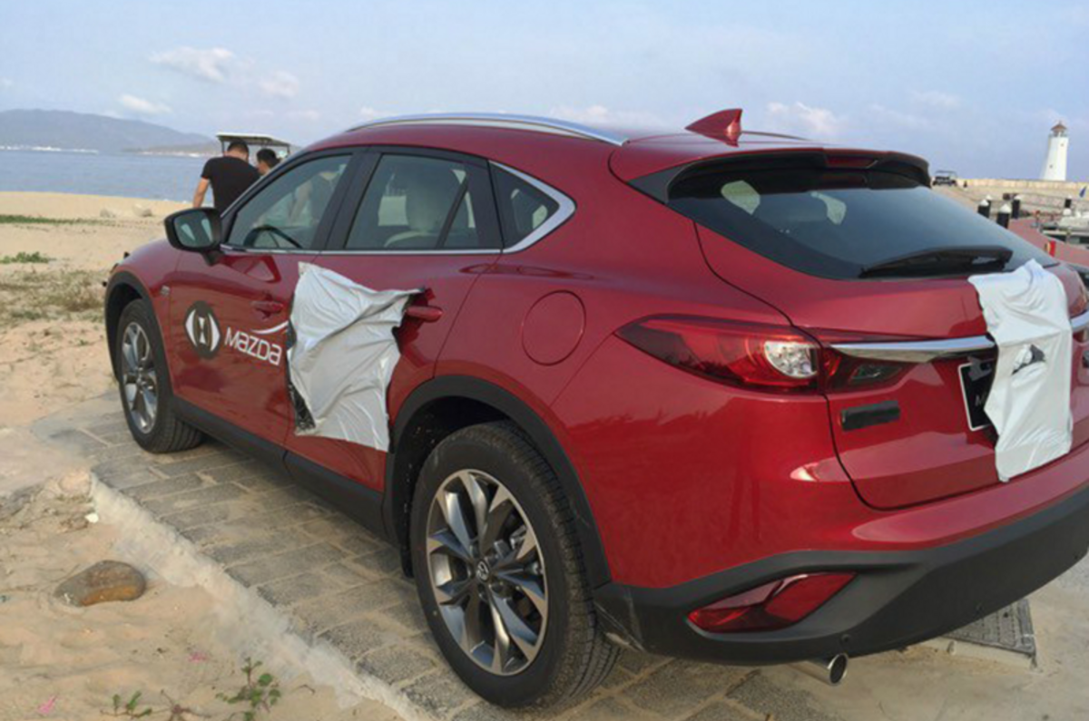 Mazda CX-4 spied