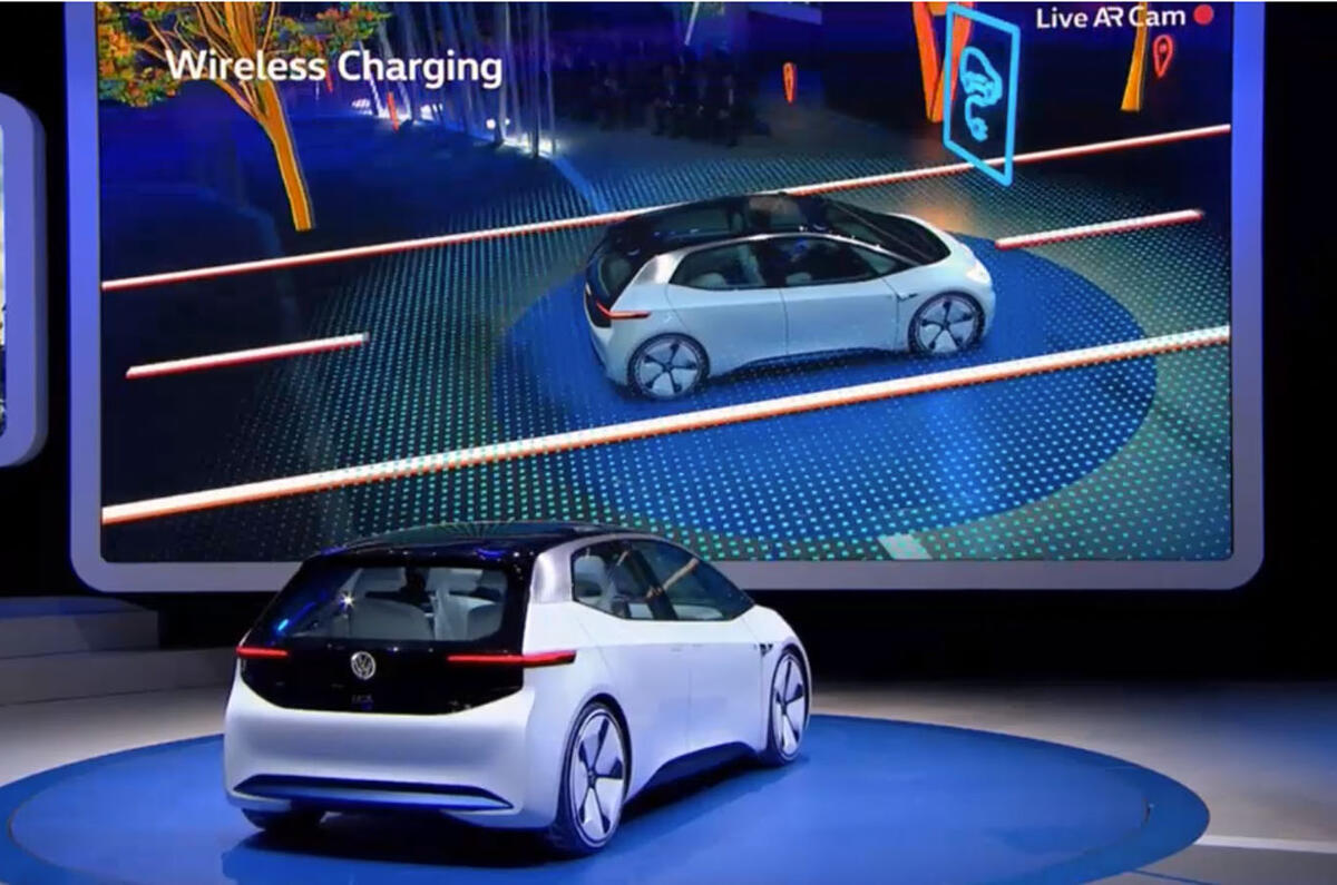 Volkswagen ID concept revealed at Paris motor show