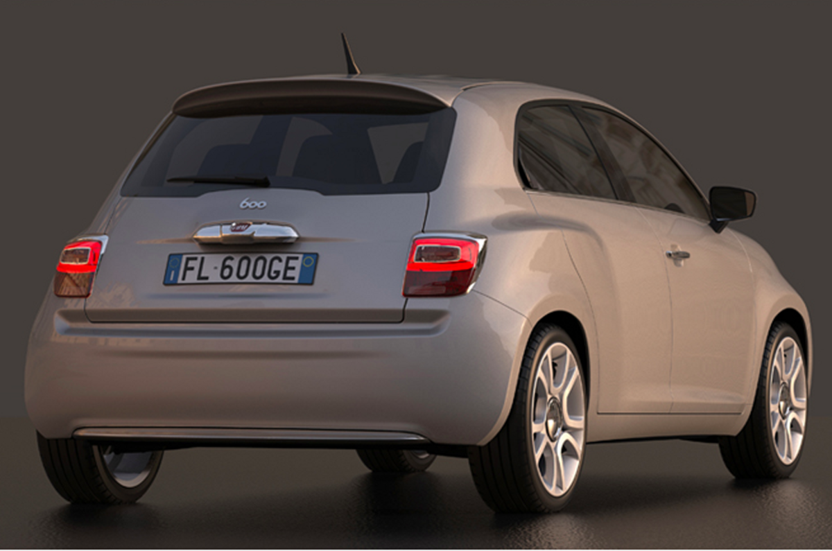 Fiat 600 concept revival Abarth