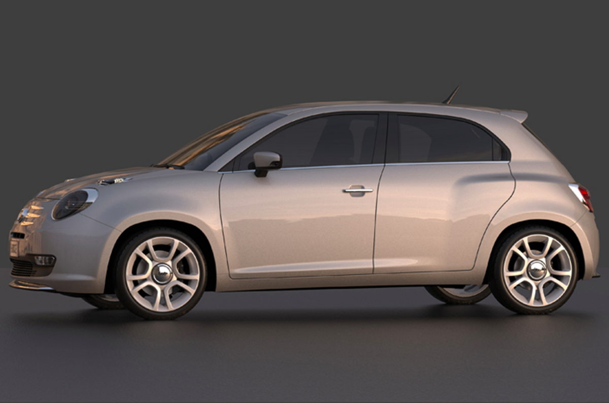 Fiat 600 concept revival Abarth