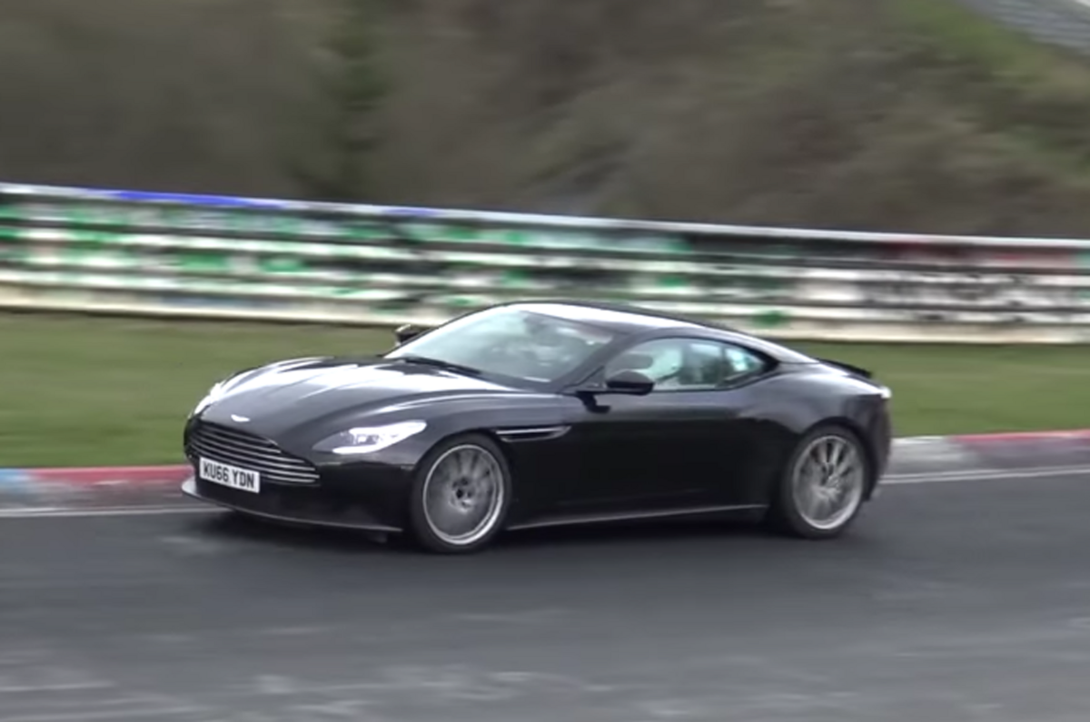 Aston Martin DB11 with 4.0 AMG engine