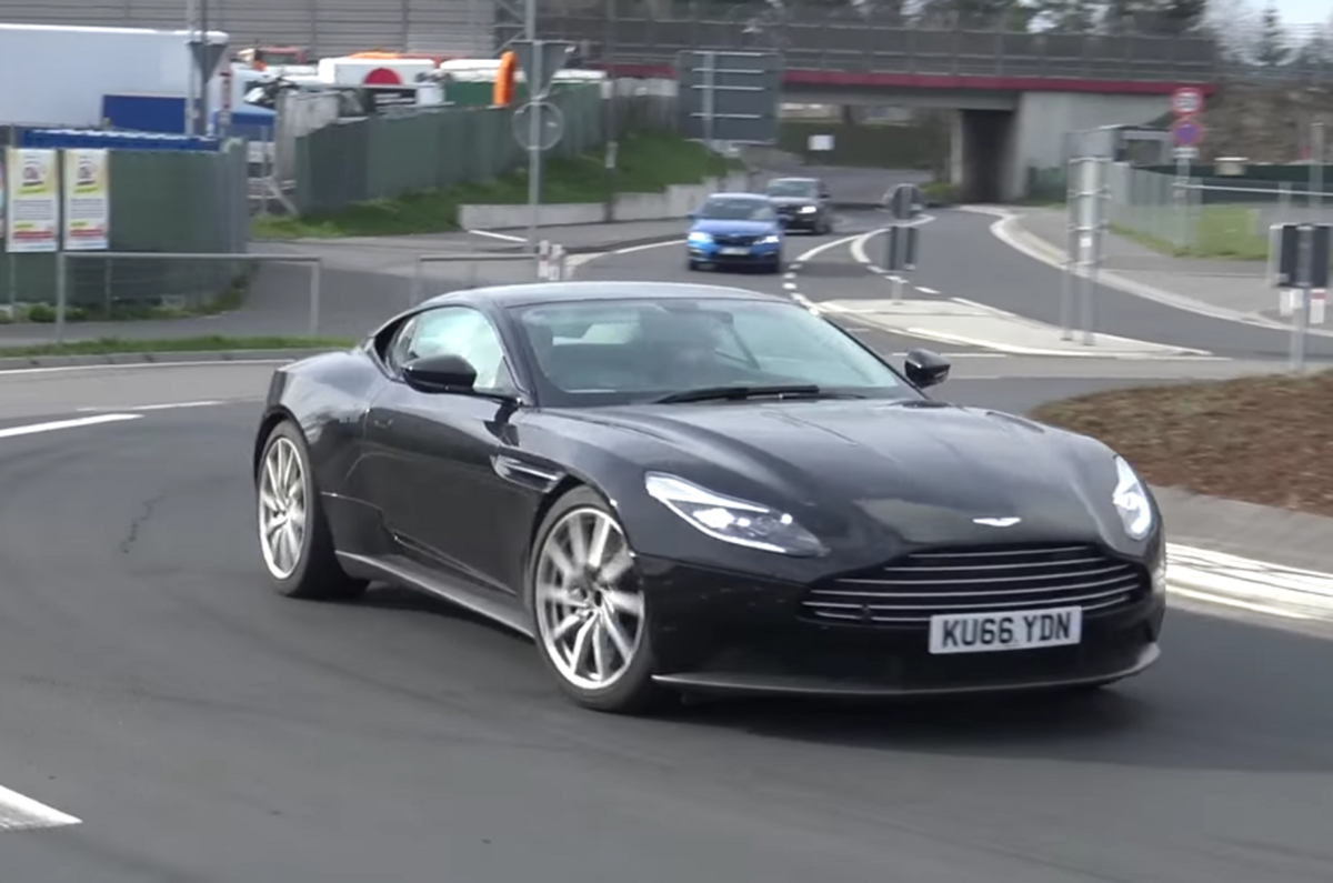 Aston Martin DB11 with 4.0 AMG engine