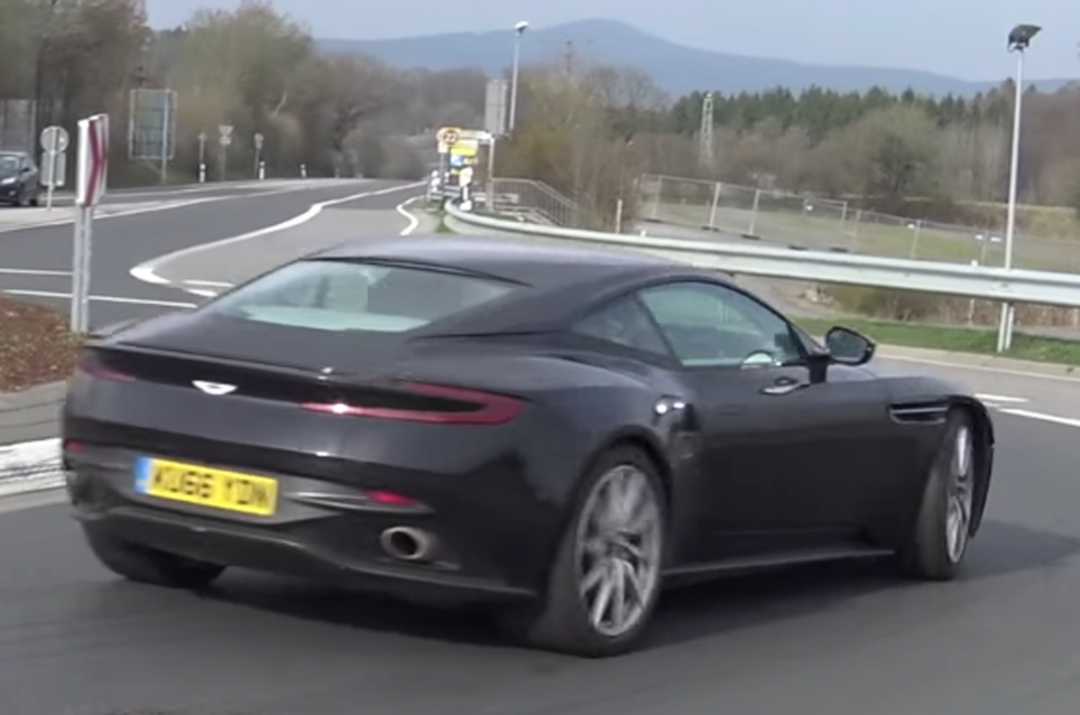 Aston Martin DB11 with 4.0 AMG engine