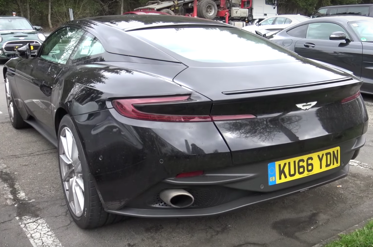 Aston Martin DB11 with 4.0 AMG engine