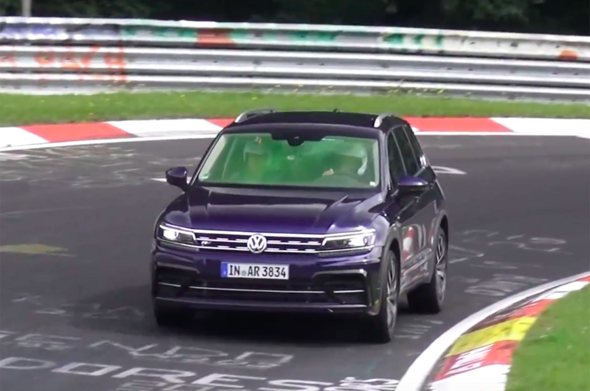 Volkswagen Tiguan R to get Audi-derived five-cylinder engine