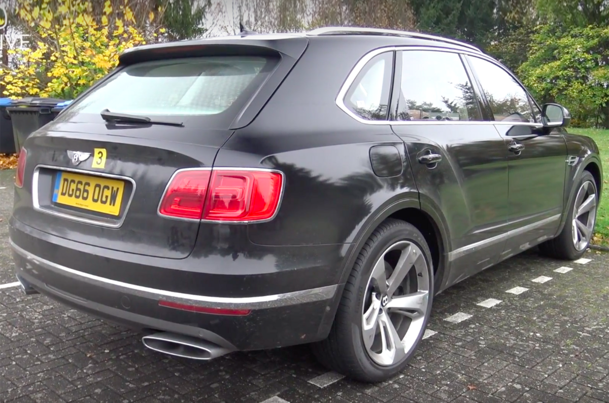 Bentley Bentayga plug-in hybrid due in 2018