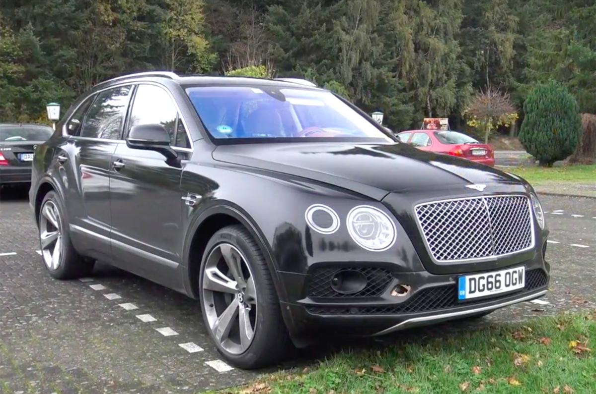 Bentley Bentayga plug-in hybrid due in 2018