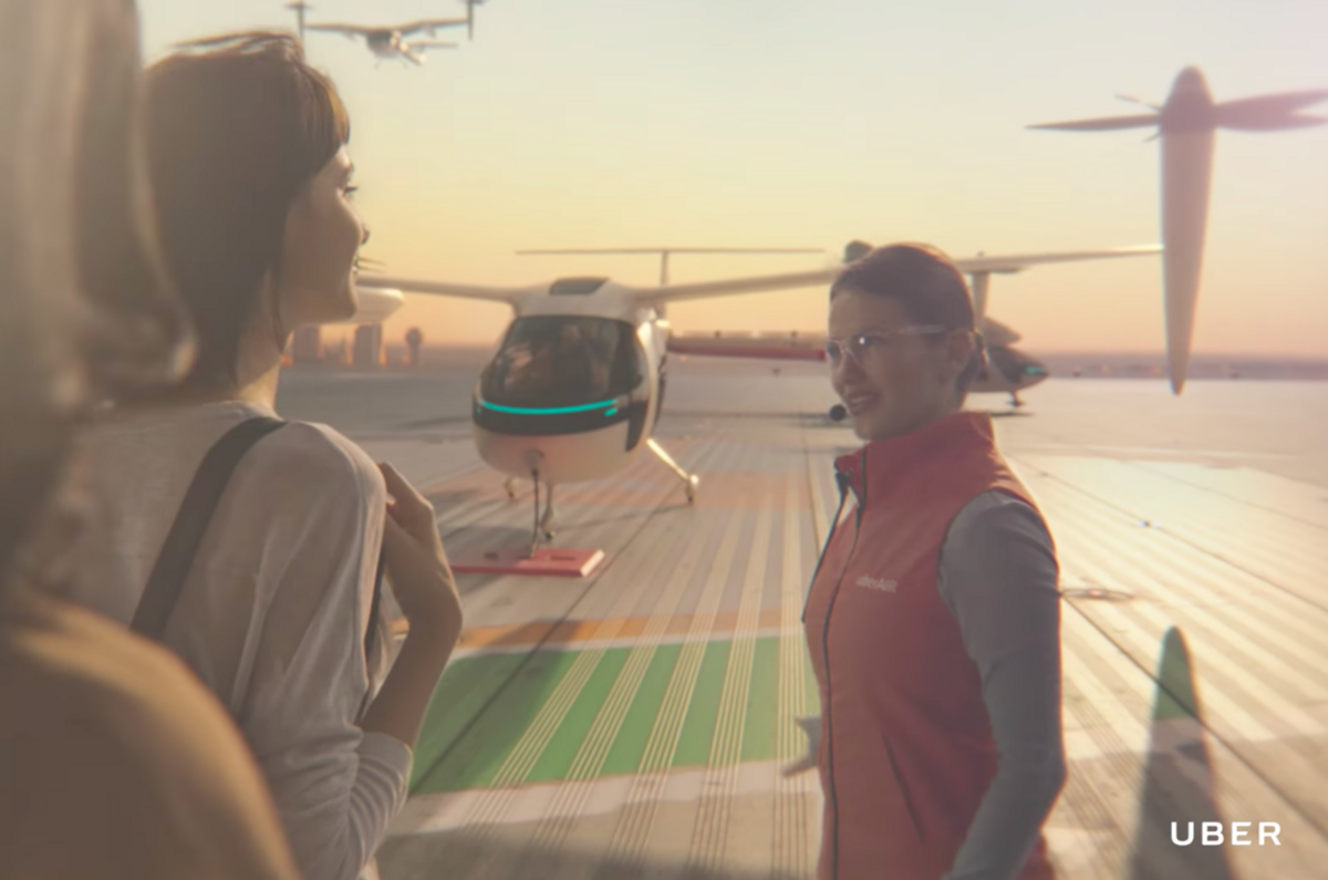 Uber flying taxi cars to take to skies in 2020