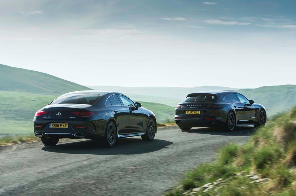 Mercedes-Benz CLS vs Porsche Panamera