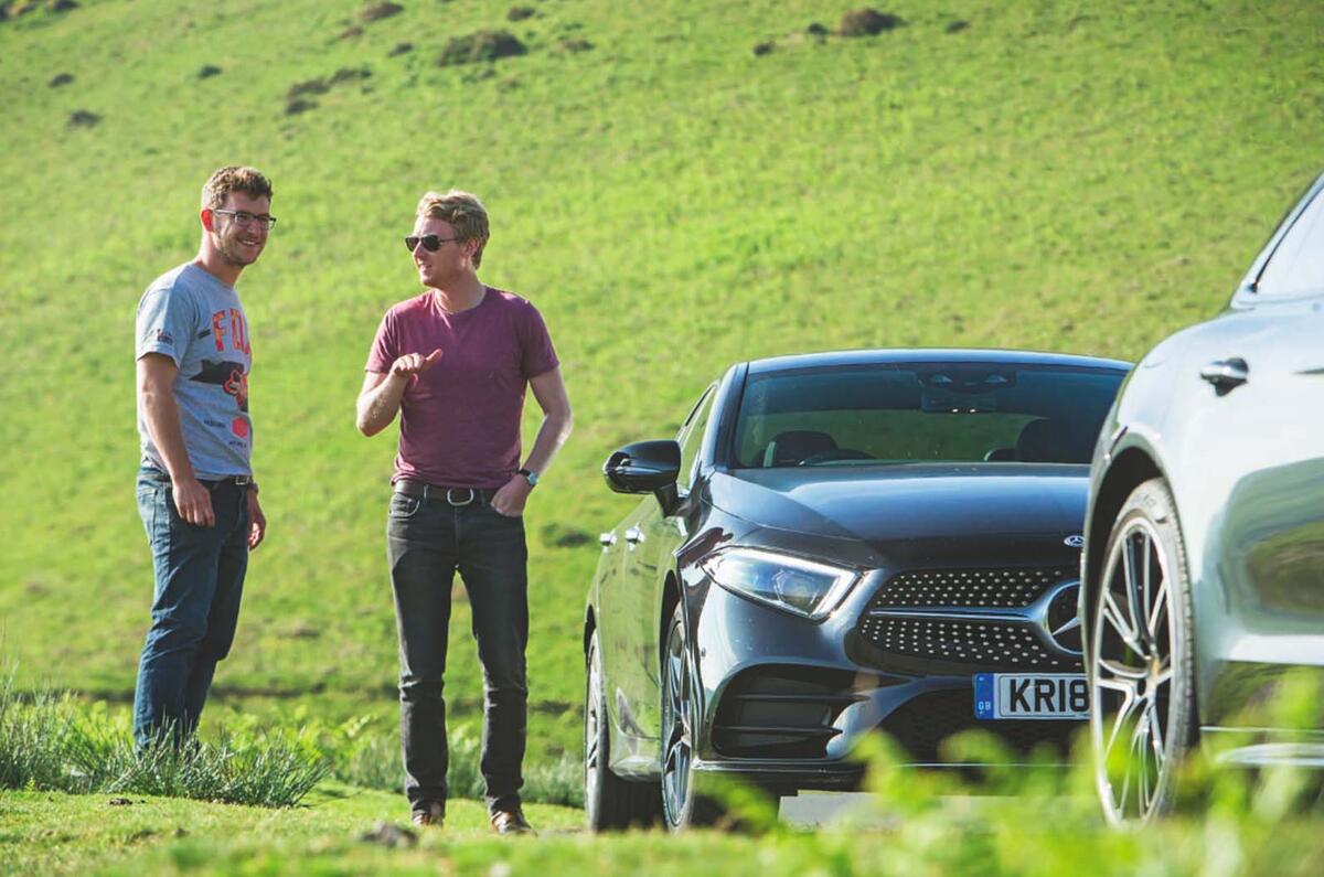 Mercedes-Benz CLS vs Porsche Panamera