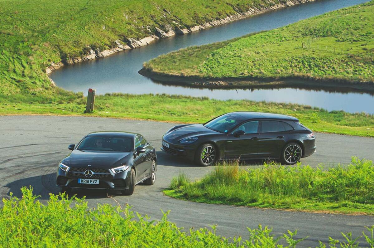 Mercedes-Benz CLS vs Porsche Panamera