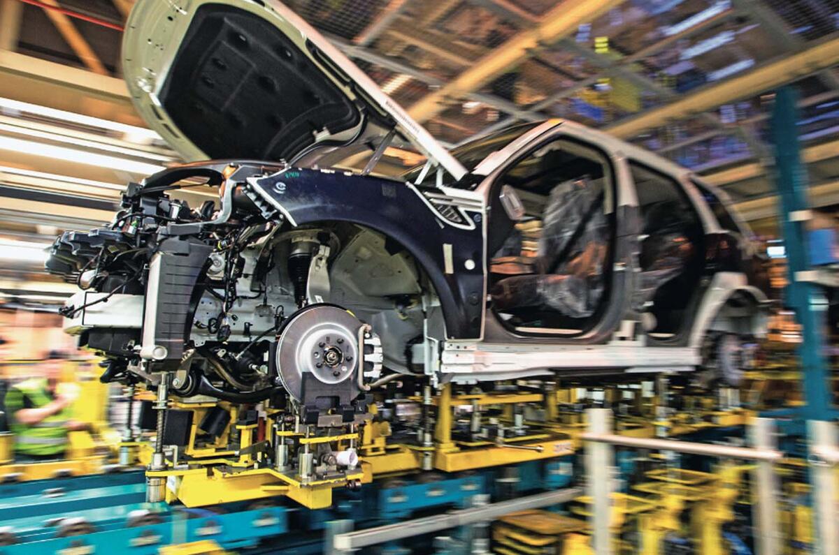 Jaguar Land Rover factory