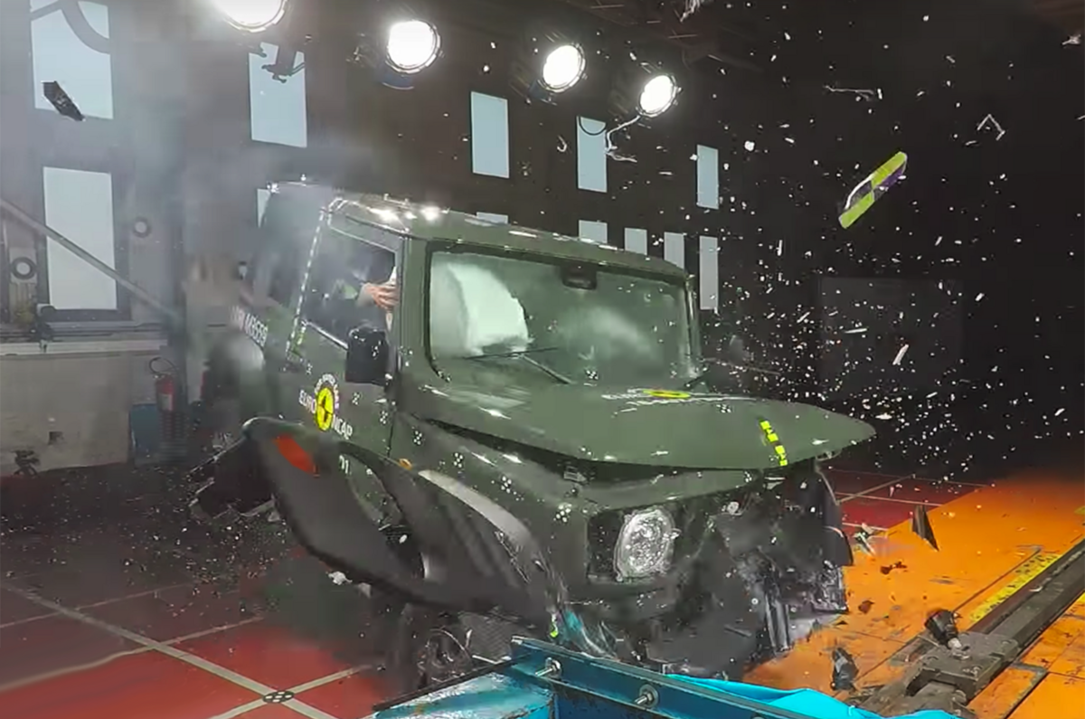Suzuki Jimny crash test