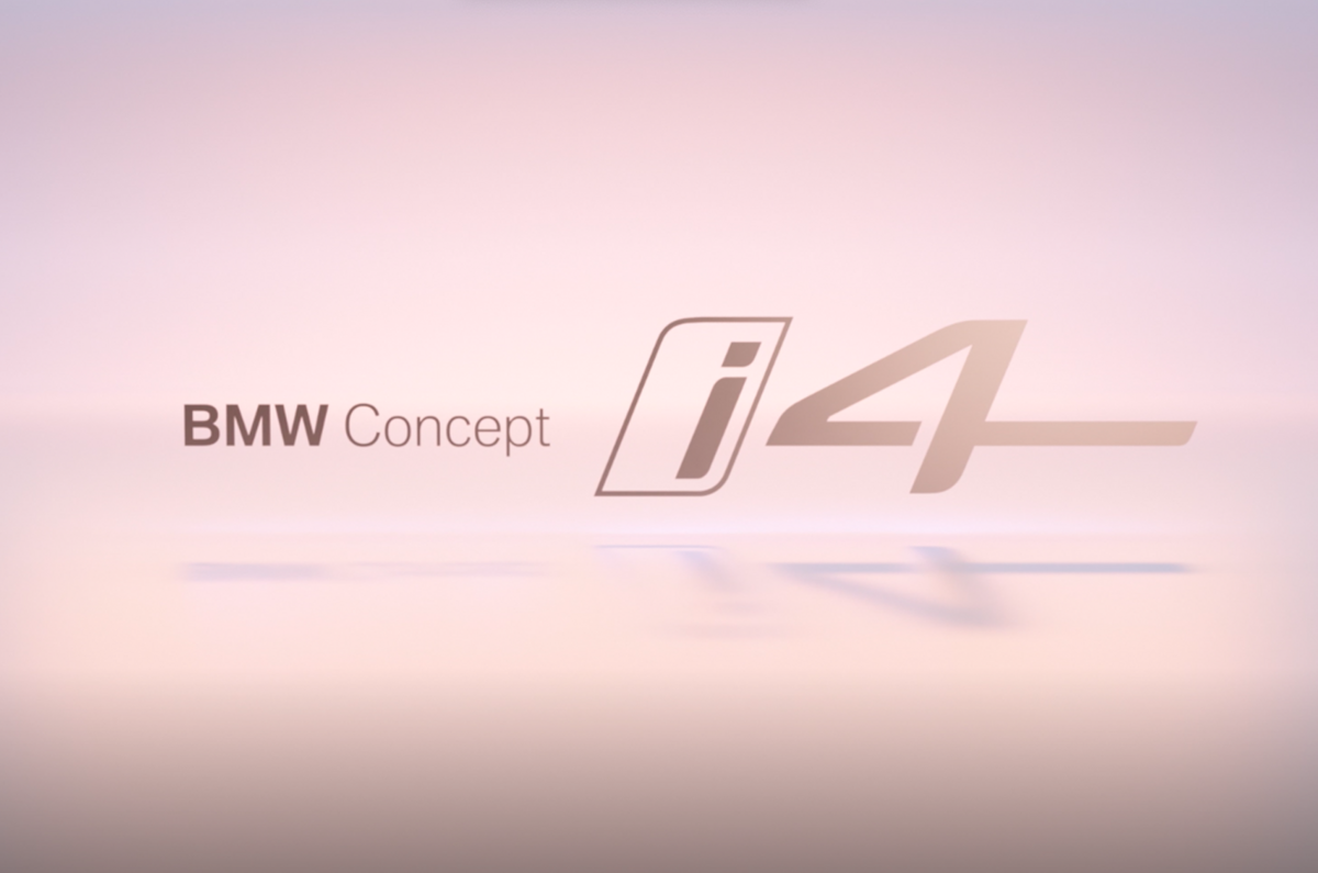 BMW has teased the Concept i4 with a short video