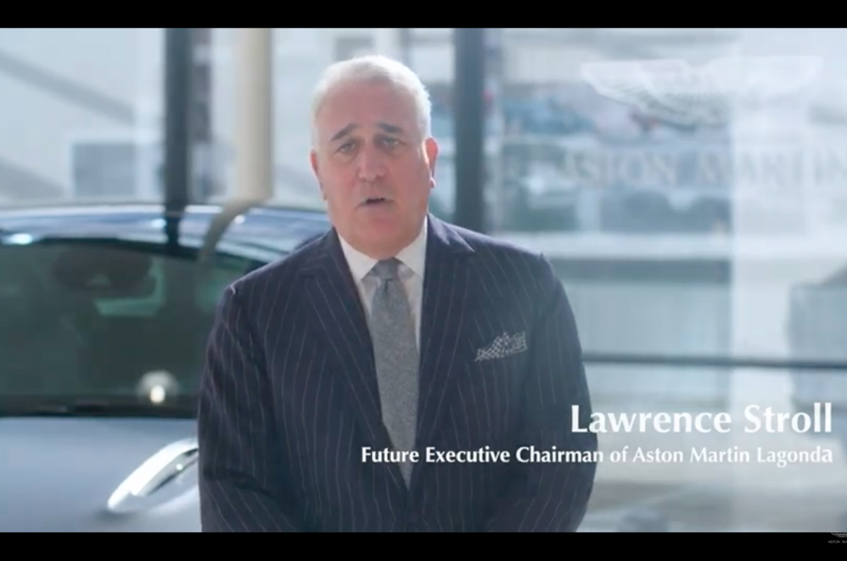 Lawrence Stroll Aston Martin