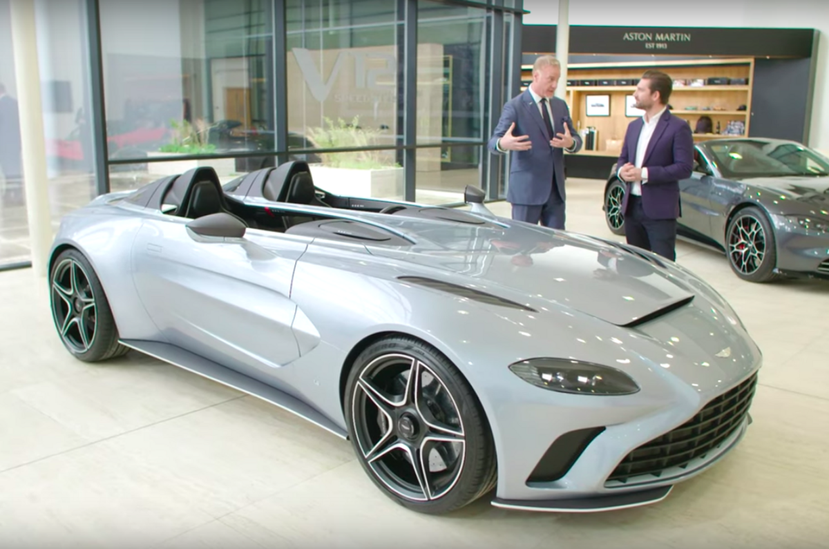 Aston V12 Speedster unveiled