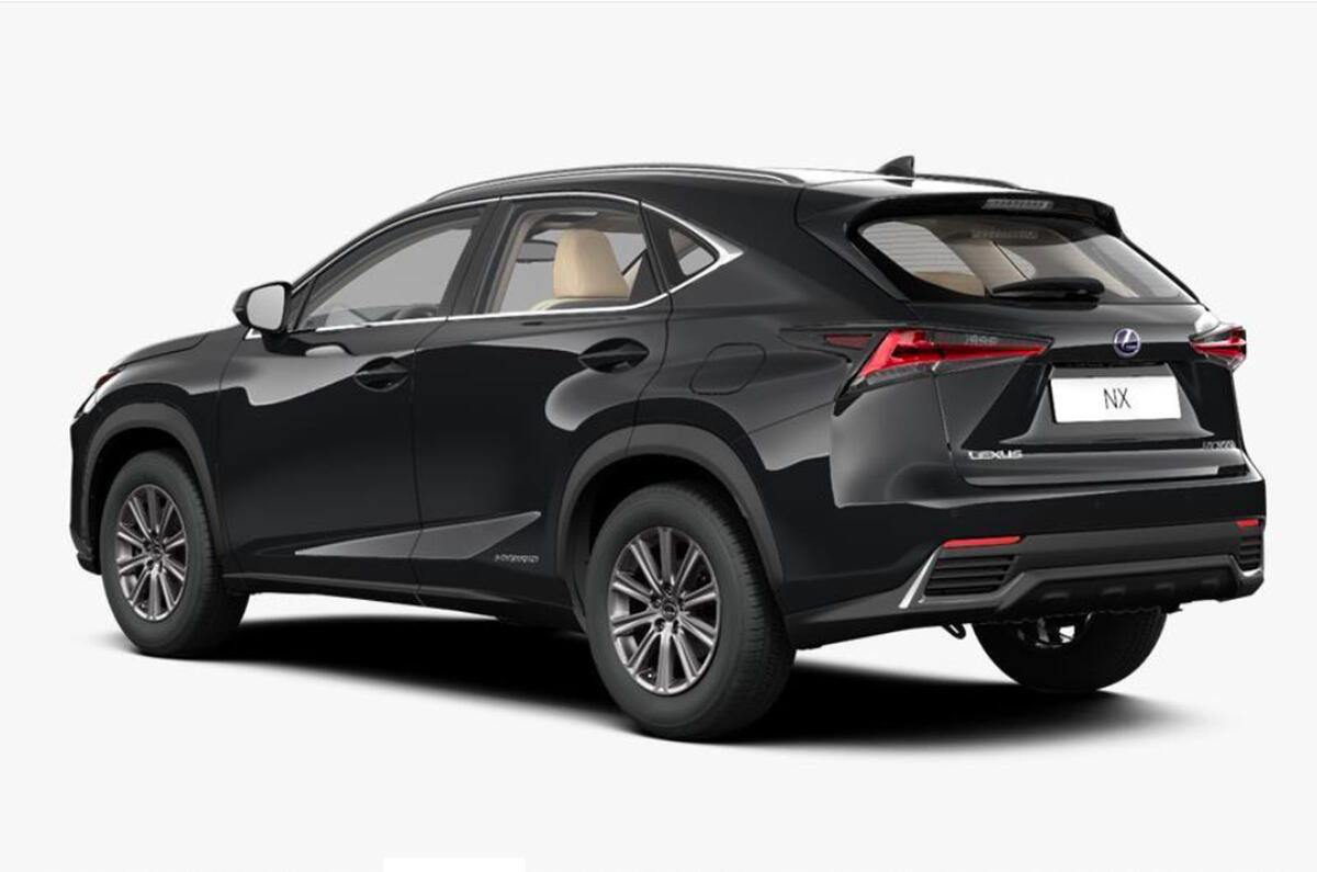 2020 Lexus NX FWD - static rear 2020 Lexus NX FWD - static rear