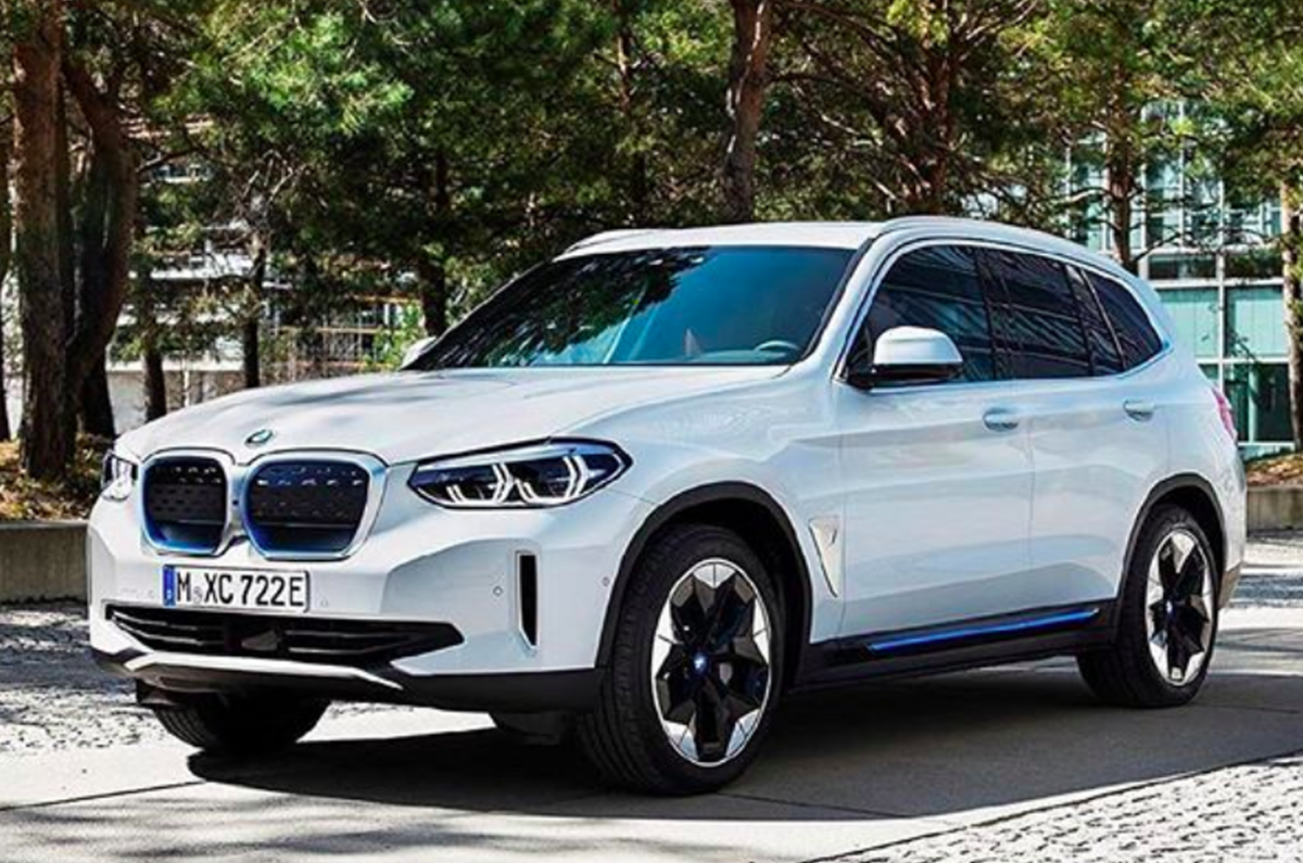 2021 BMW iX3 - leaked image front