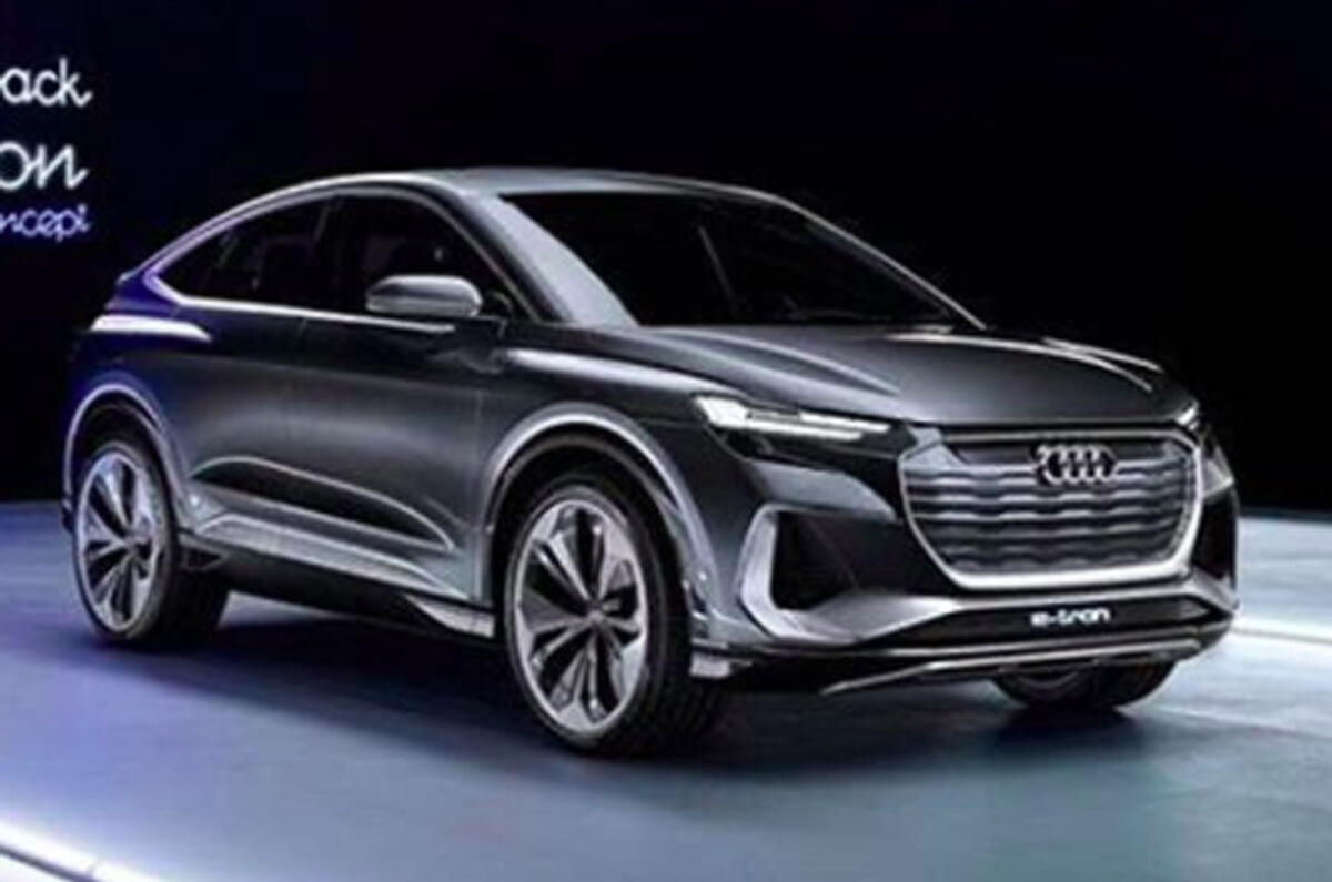2020 Audi Q4 E-Tron Sportback - leaked front image