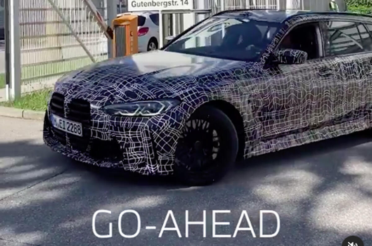 2022 BMW M3 Touring prototype 2022 BMW M3 Touring prototype