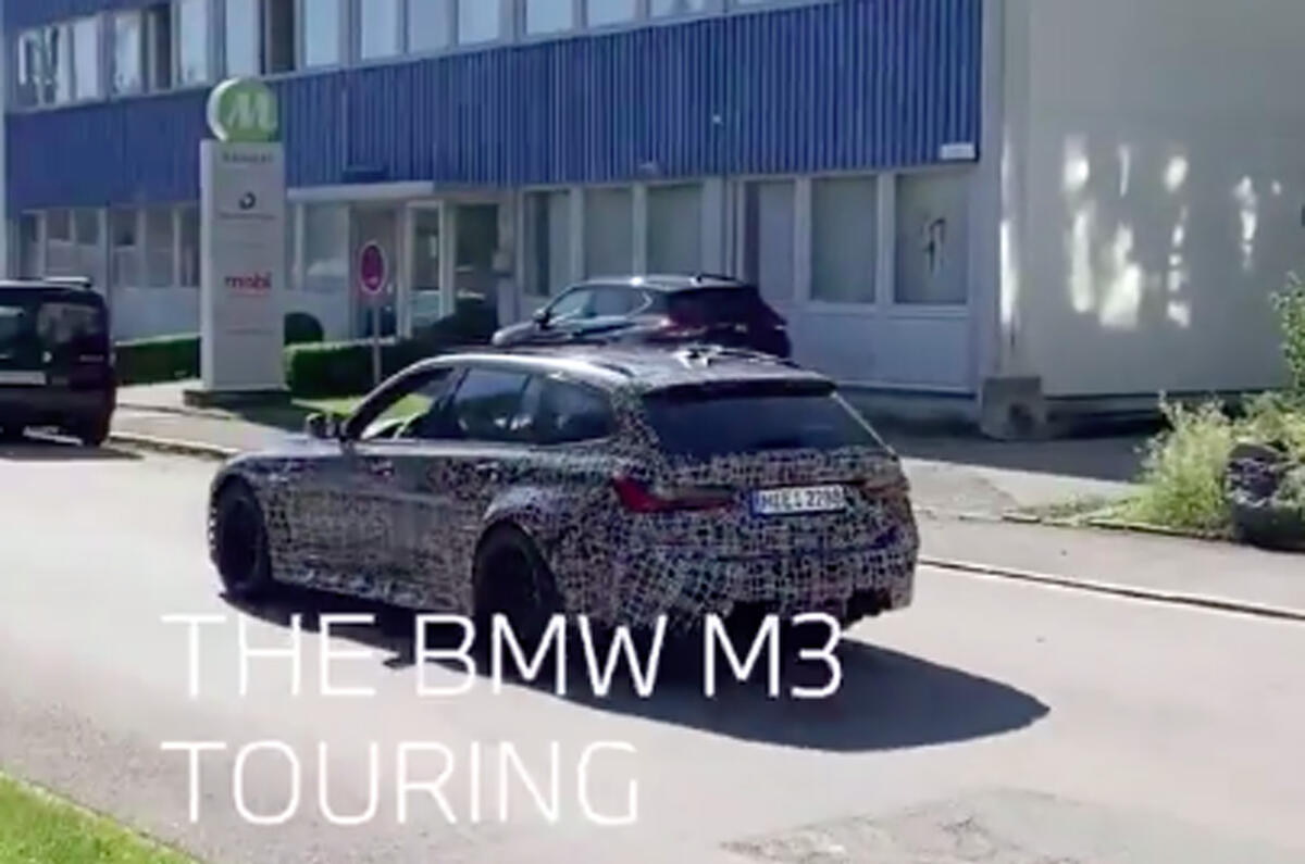 2022 BMW M3 Touring prototype 2022 BMW M3 Touring prototype