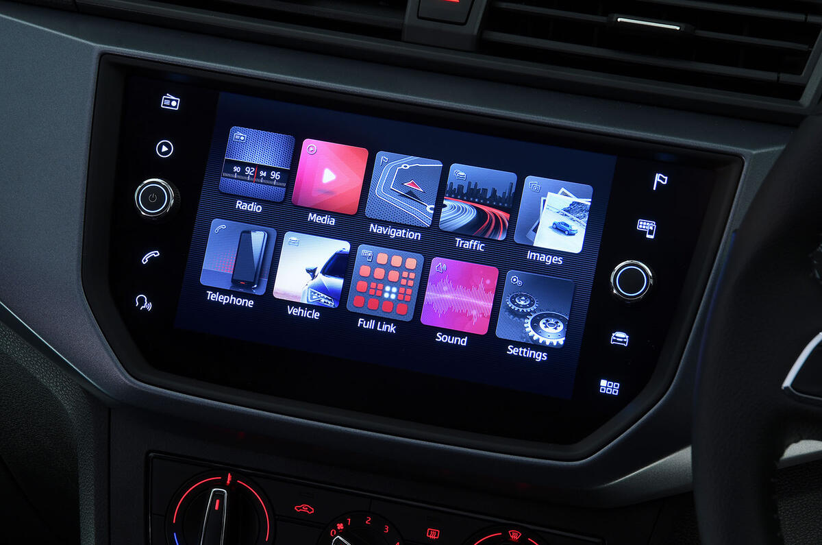 Seat Arona infotainment Seat Arona infotainment