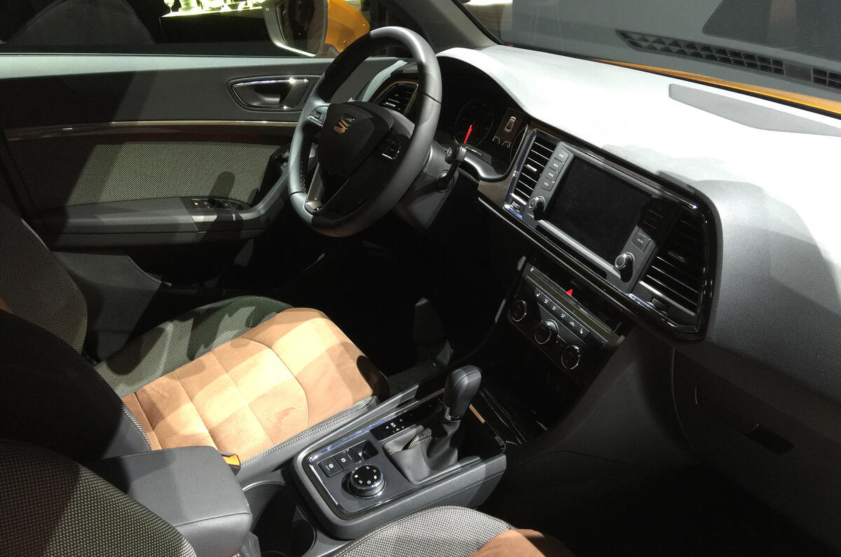 2016 Seat Ateca SUV interior