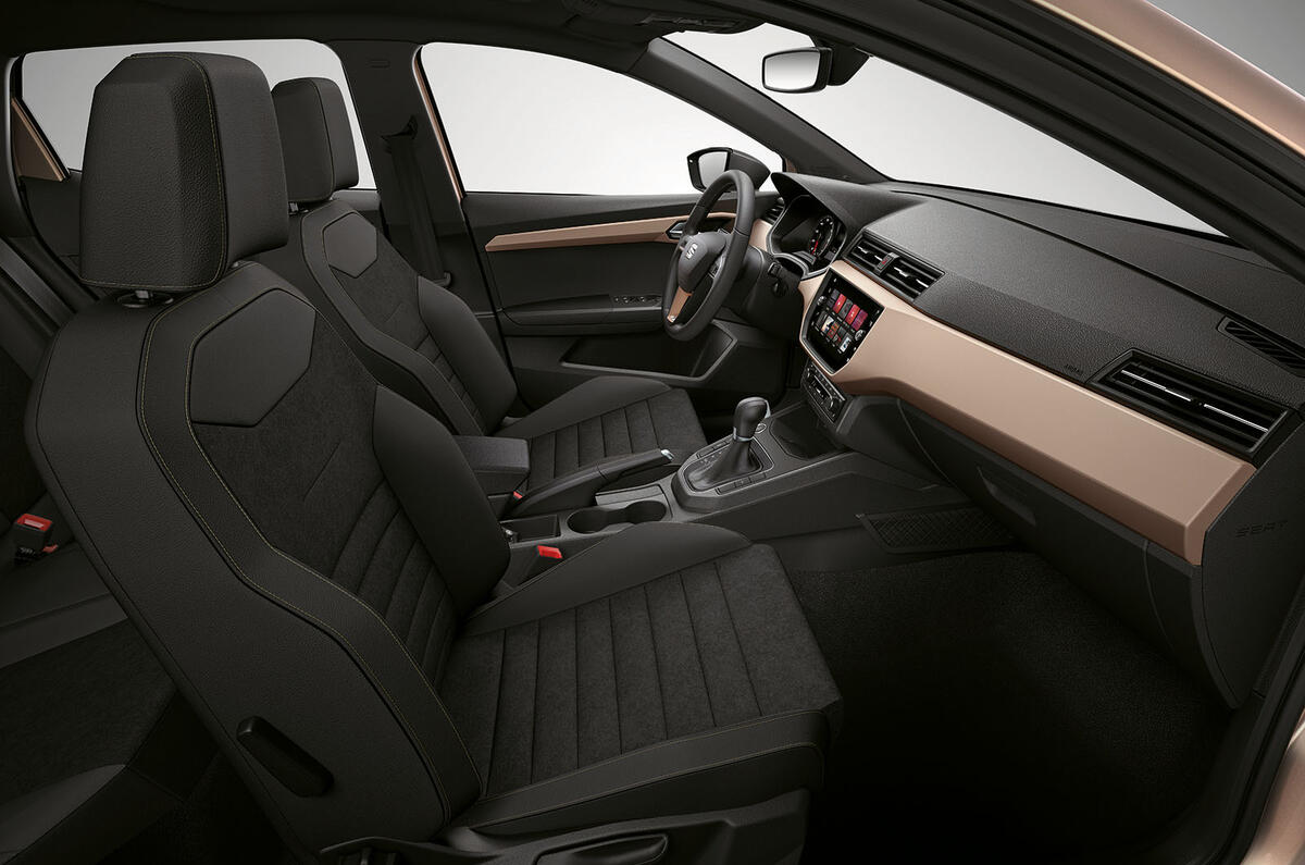 2017 Seat Ibiza revealed interior from angle