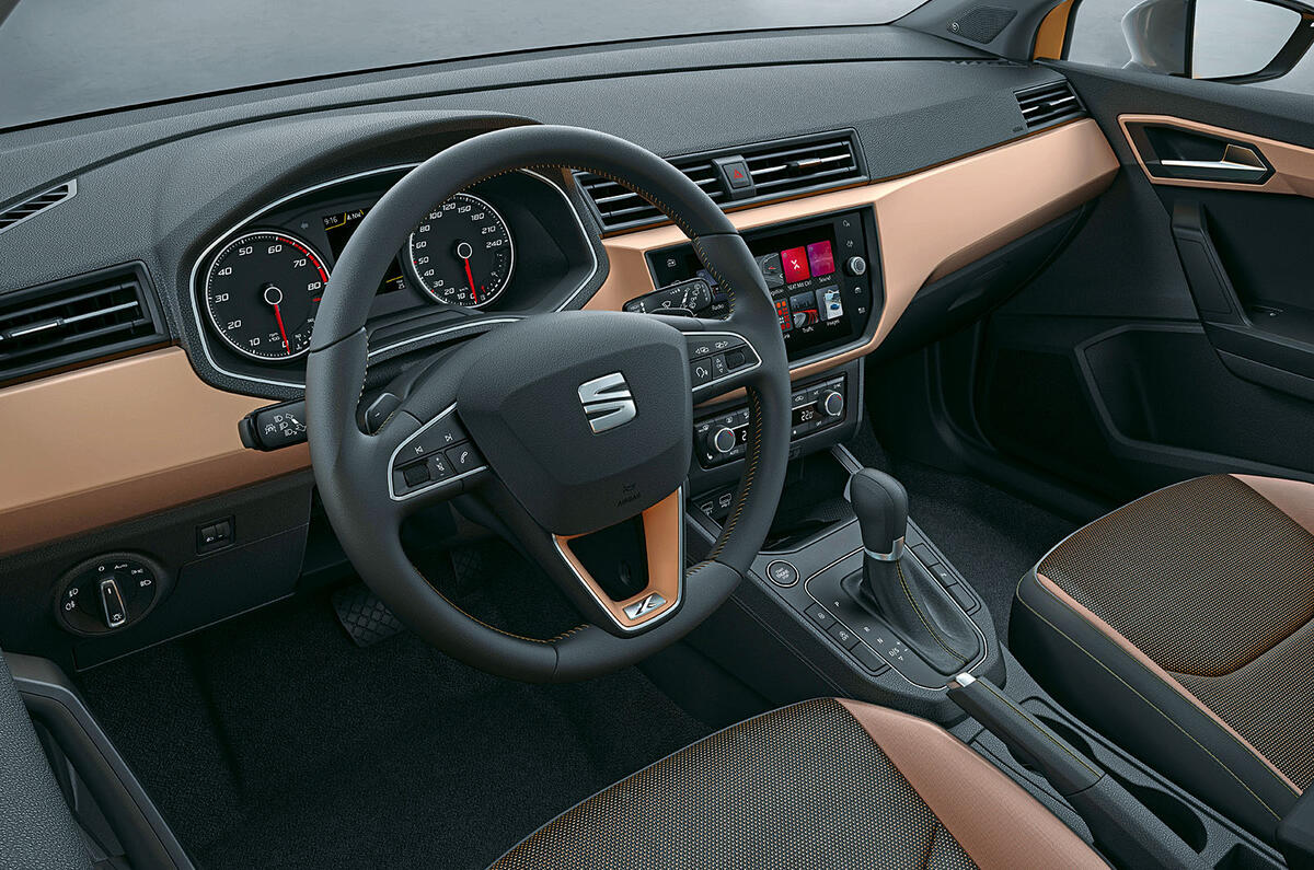 2017 Seat Ibiza revealed steering wheel