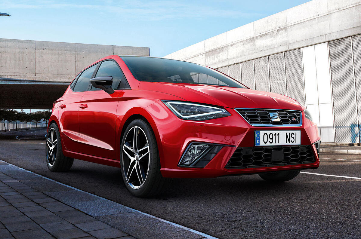 2017 Seat Ibiza revealed headlights