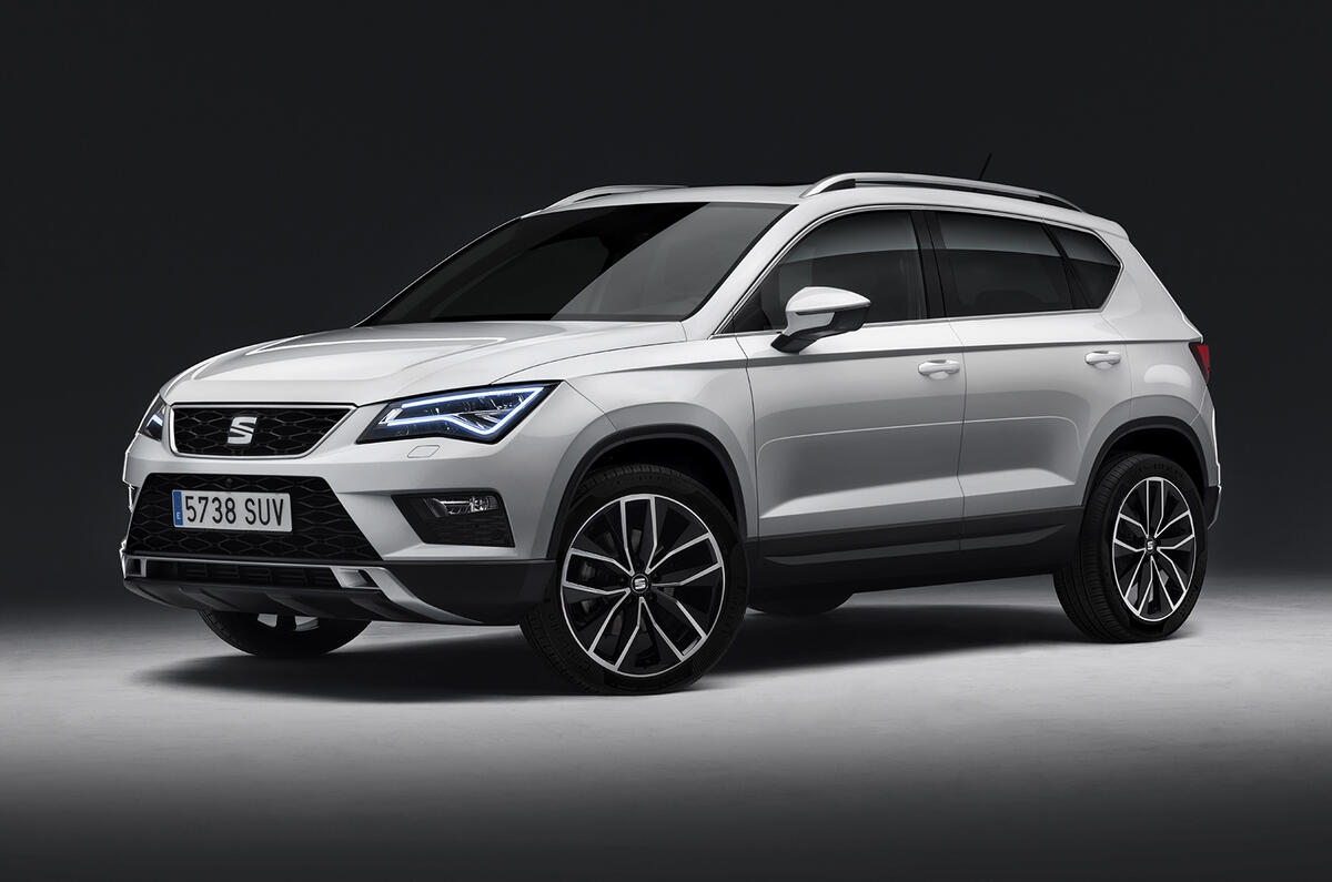 Seat Ateca front revealed