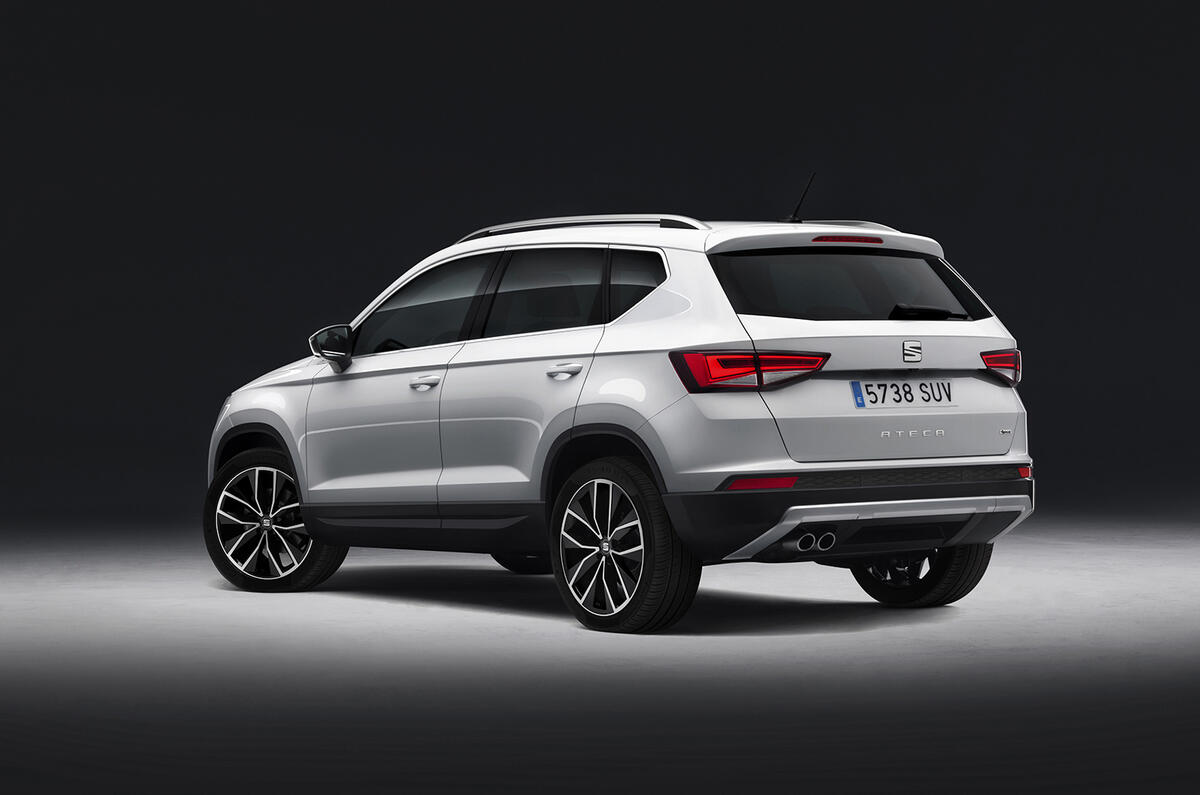 Seat Ateca rear revealed